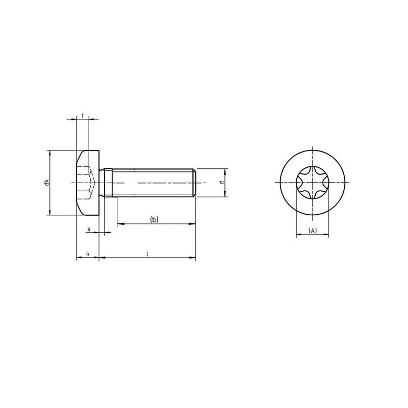 Titanium bolts - ISO14583